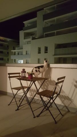 Balcon immeuble moderne