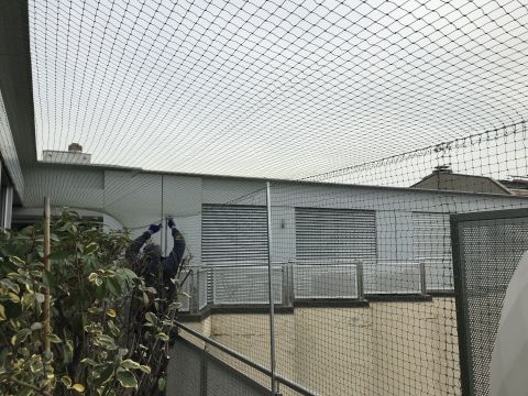 Terrasse avec couverture