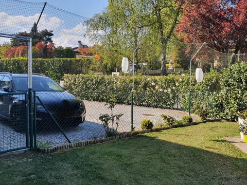 Jardin et fenêtre sécurisés