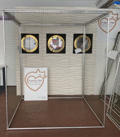 Catio autoportant démontable