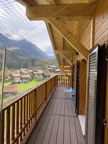 Balcon avec couverture