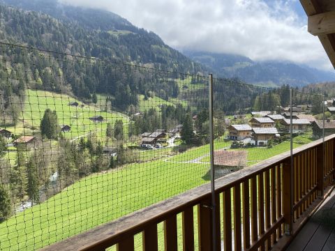 Balcon avec couverture