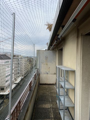 Balcon avec couverture