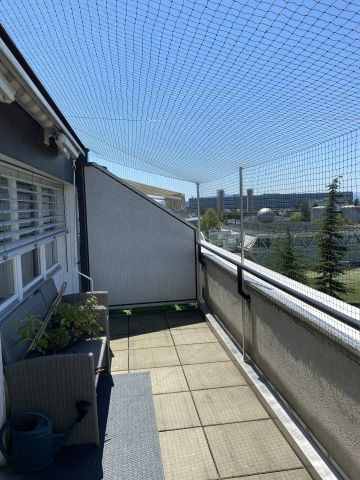 Balcon avec couverture