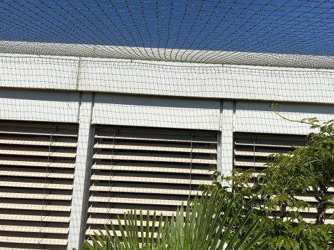 Balcon avec couverture