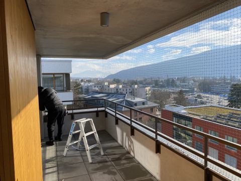 Balcon d'angle