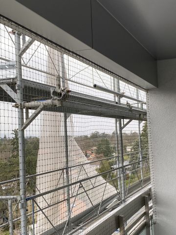 Balcon encastré surélévation