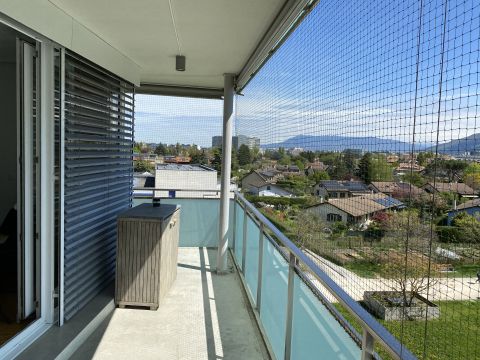 Balcon parois vitrées