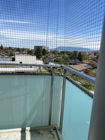 Balcon parois vitrées