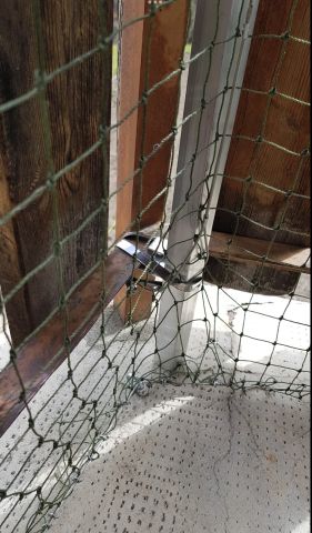 Balcon, porte, bavolet