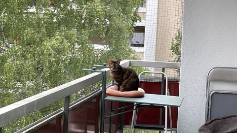 Balcon d'angle