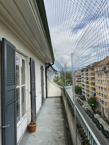 Balcon avec couverture