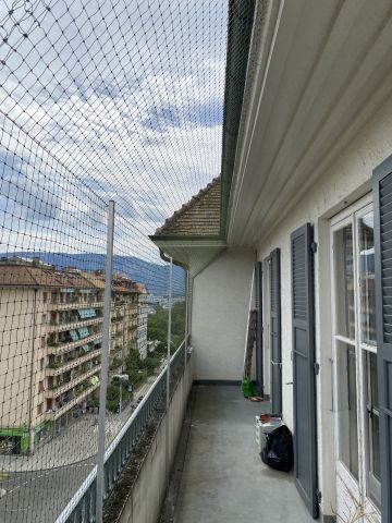Balcon avec couverture