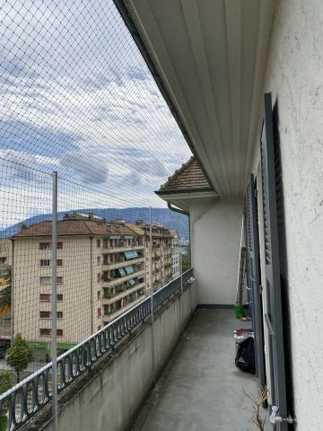 Balcon avec couverture