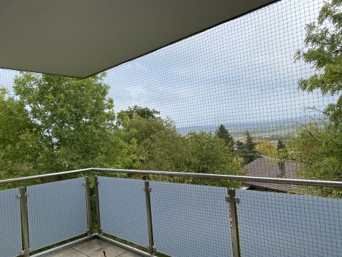 Balcon parois vitrées
