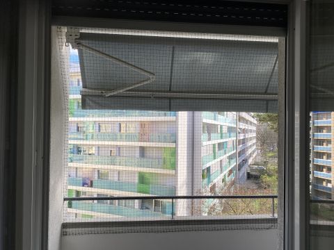 Balcon avec couverture