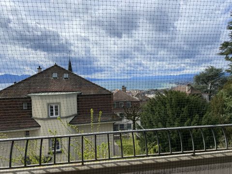 Balcon vue lac