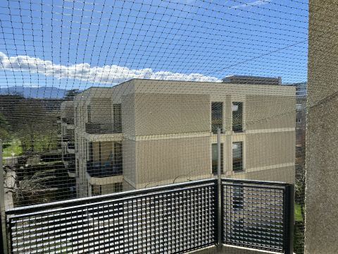 Balcon avec couverture