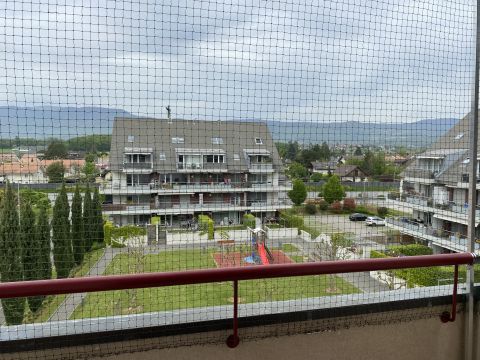 Balcon partiellement couvert + couverture