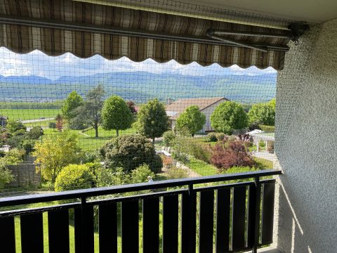 Balcon encastré toile solaire