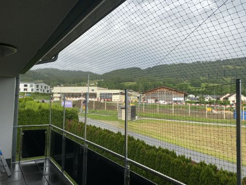 Balcon sans percer avec couverture
