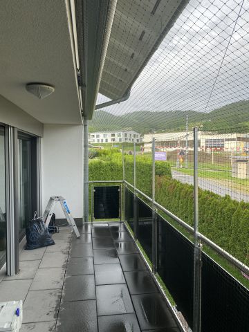 Balcon sans percer avec couverture