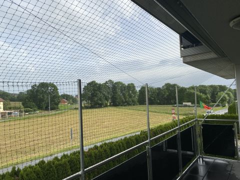 Balcon sans percer avec couverture