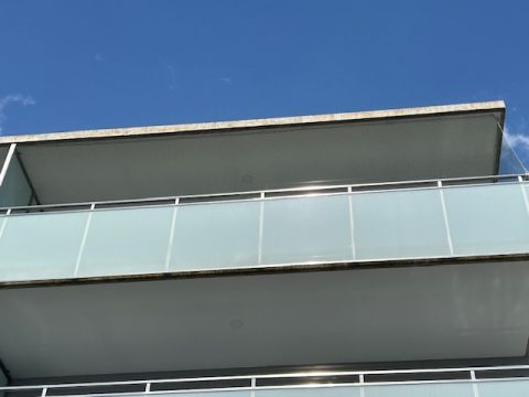 Balcon vitre minergie