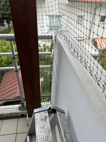 Balcon sol-poutres