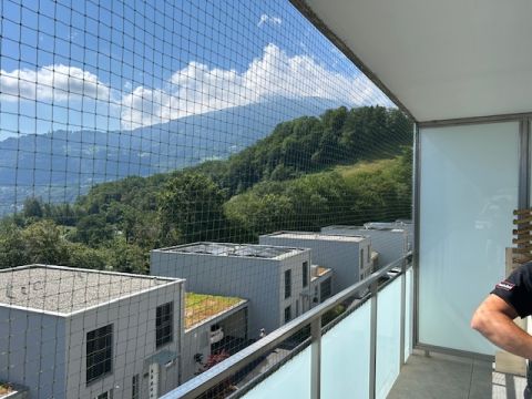 Balcon vitre minergie
