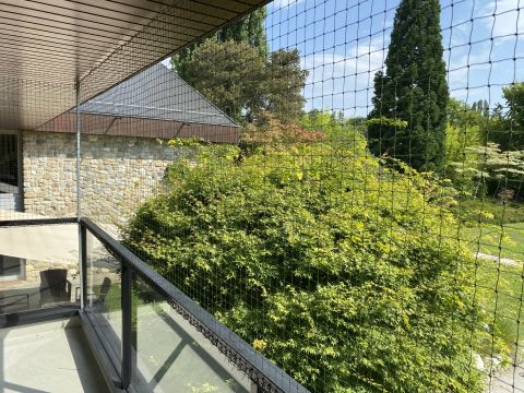Balcon villa piscine