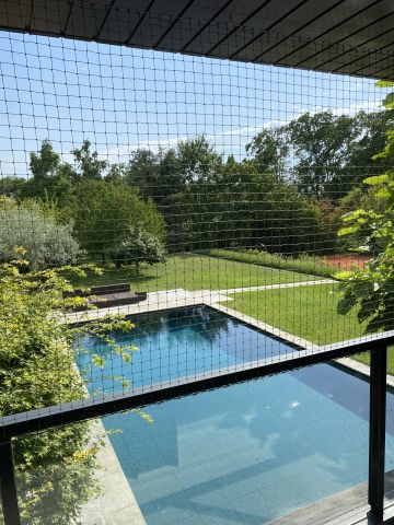 Balcon villa piscine