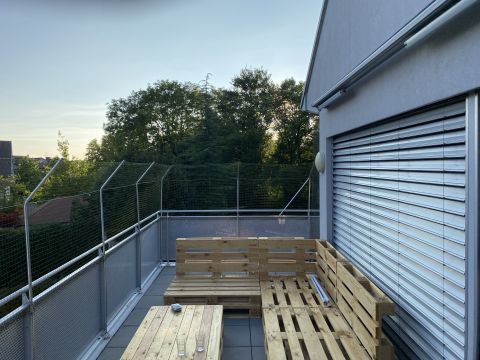 Balcon avec retours