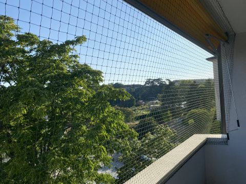 Balcon 3 cotés toile solaire
