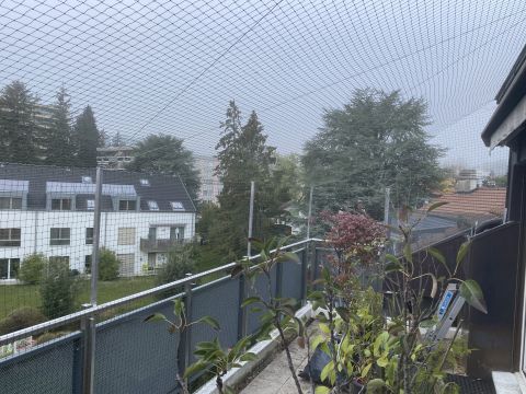 Balcon avec couverture