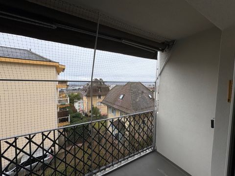 Balcon sans percer toile solaire