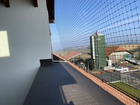 Balcon avec rebord large