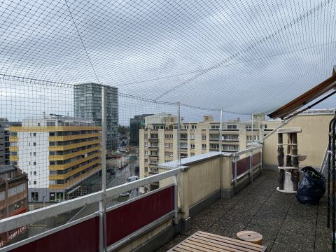 Terrasse avec couverture