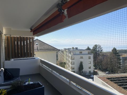 Balcon vue lac