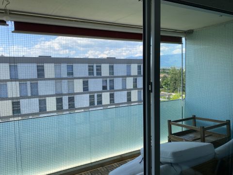 Balcon vitre minergie