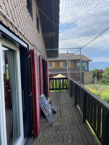 Balcon avec couverture