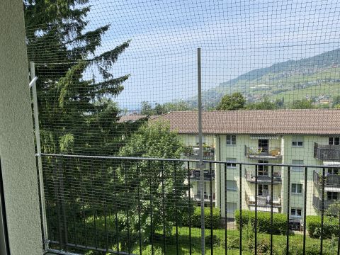 Balcon avec couverture