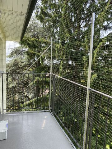 Balcon avec couverture