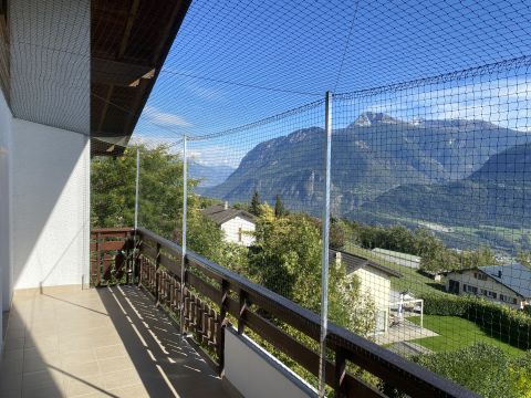Balcon avec couverture