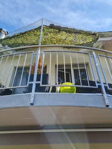 Terrasse avec couverture