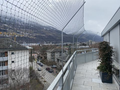 Terrasse profils coudés