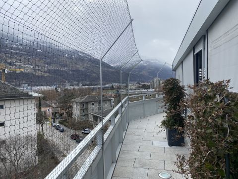 Terrasse profils coudés
