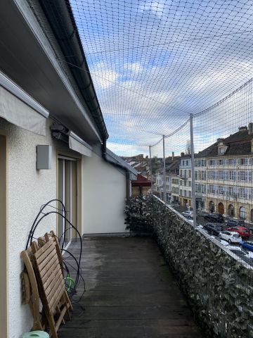 Balcon avec couverture