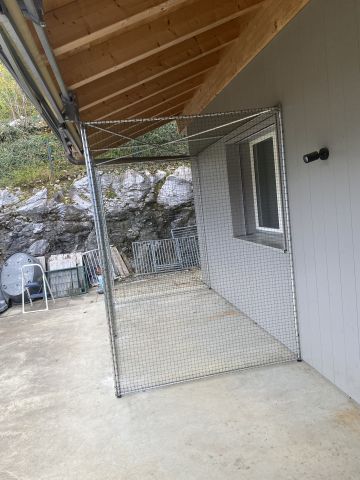 Catio adossé à maison