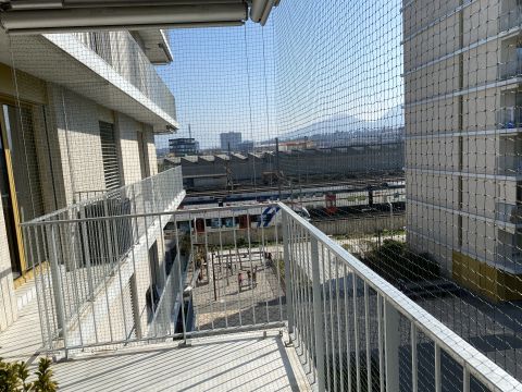 Balcon plusieurs côtés